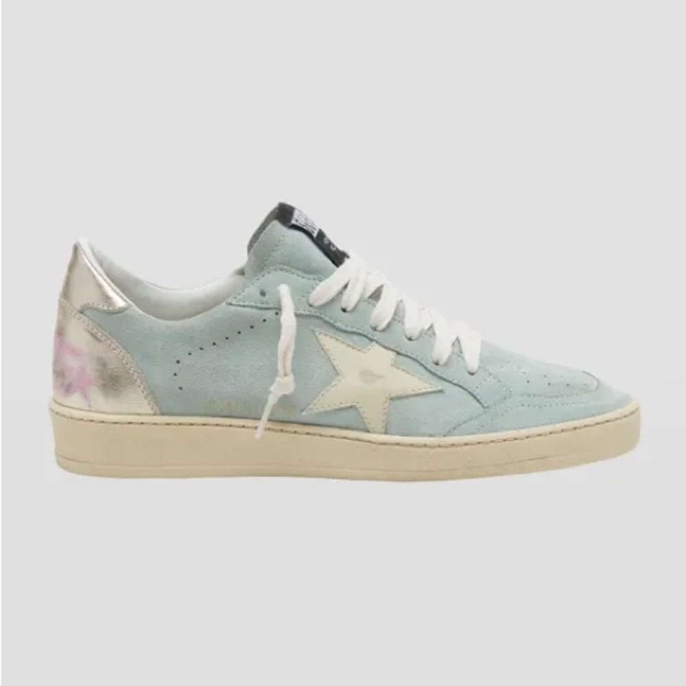 Golden goose ballstar Mixed Leather Low-Top Sneakers 42